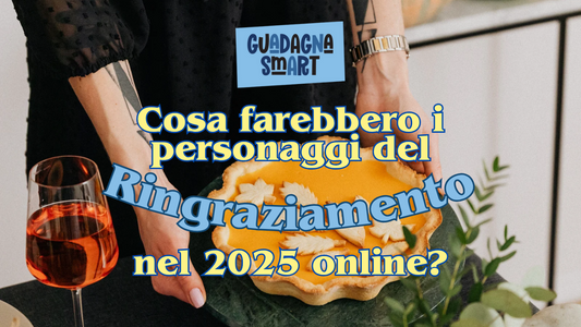 Se i personaggi storici del Ringraziamento esistesse nel 2025… guadagnerebbero online