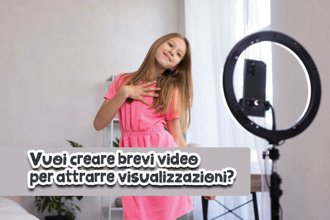Vuoi creare brevi video per attrarre visualizzazioni?