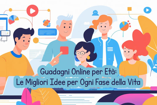 Guadagni Online per Età: Le Migliori Idee per Ogni Fase della Vita
