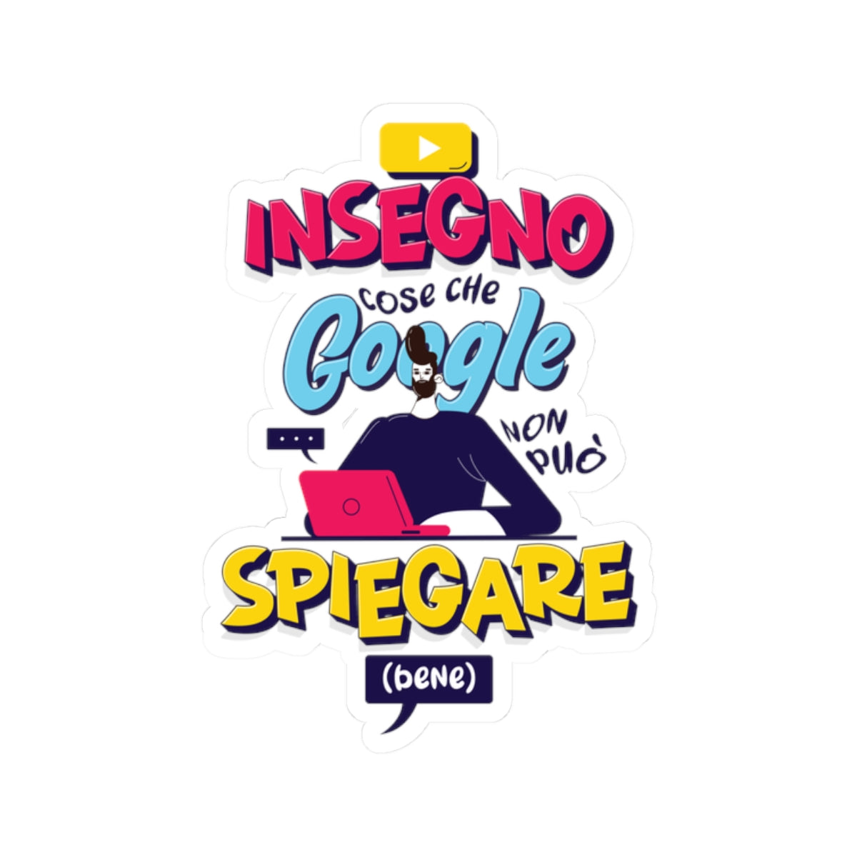 Sticker "Tutor Online e Course Creator"