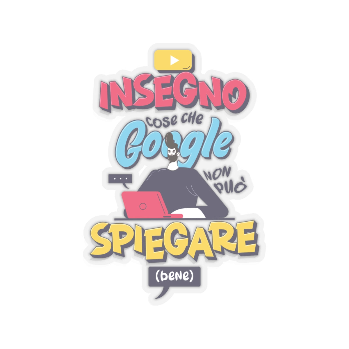 Sticker "Tutor Online e Course Creator"