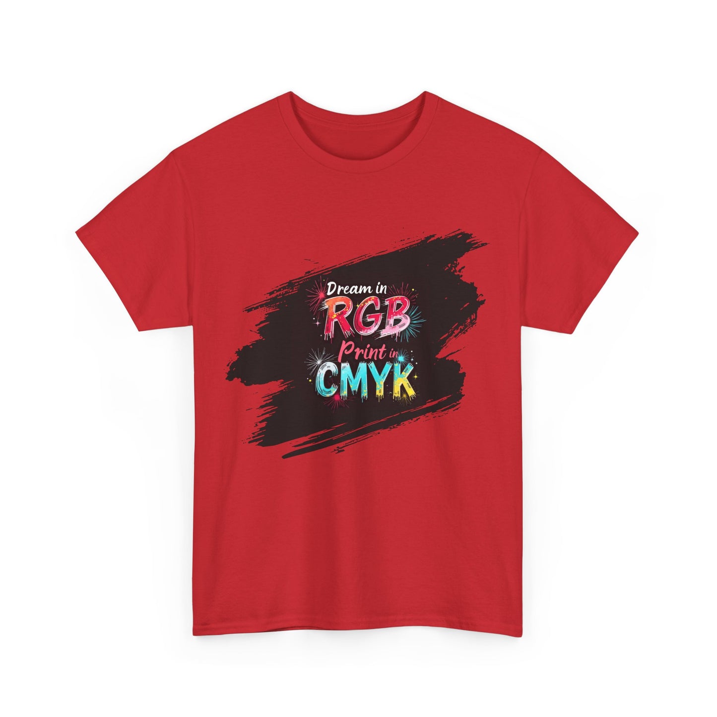 Dream in RGB, Print in CMYK – T-shirt per Veri Creativi!