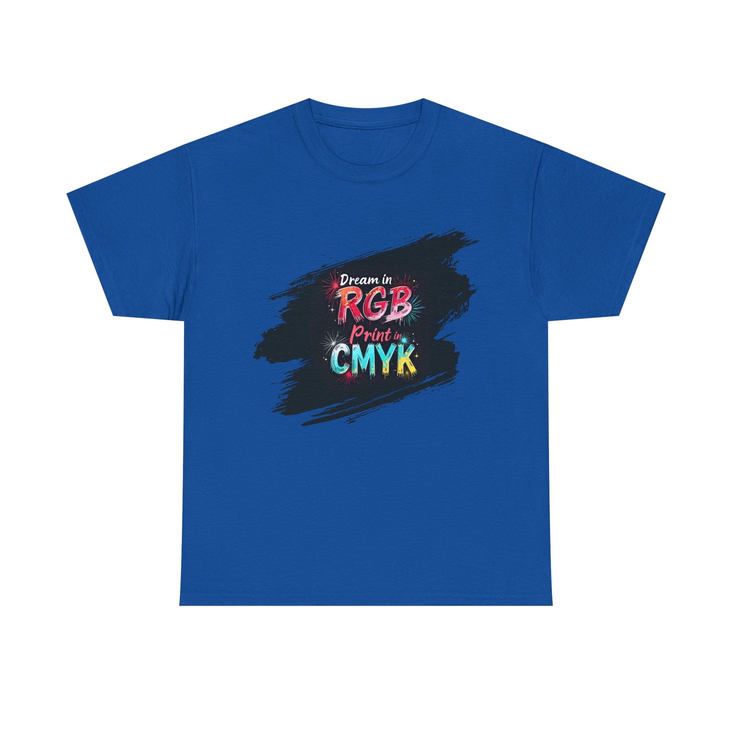 Dream in RGB, Print in CMYK – T-shirt per Veri Creativi!