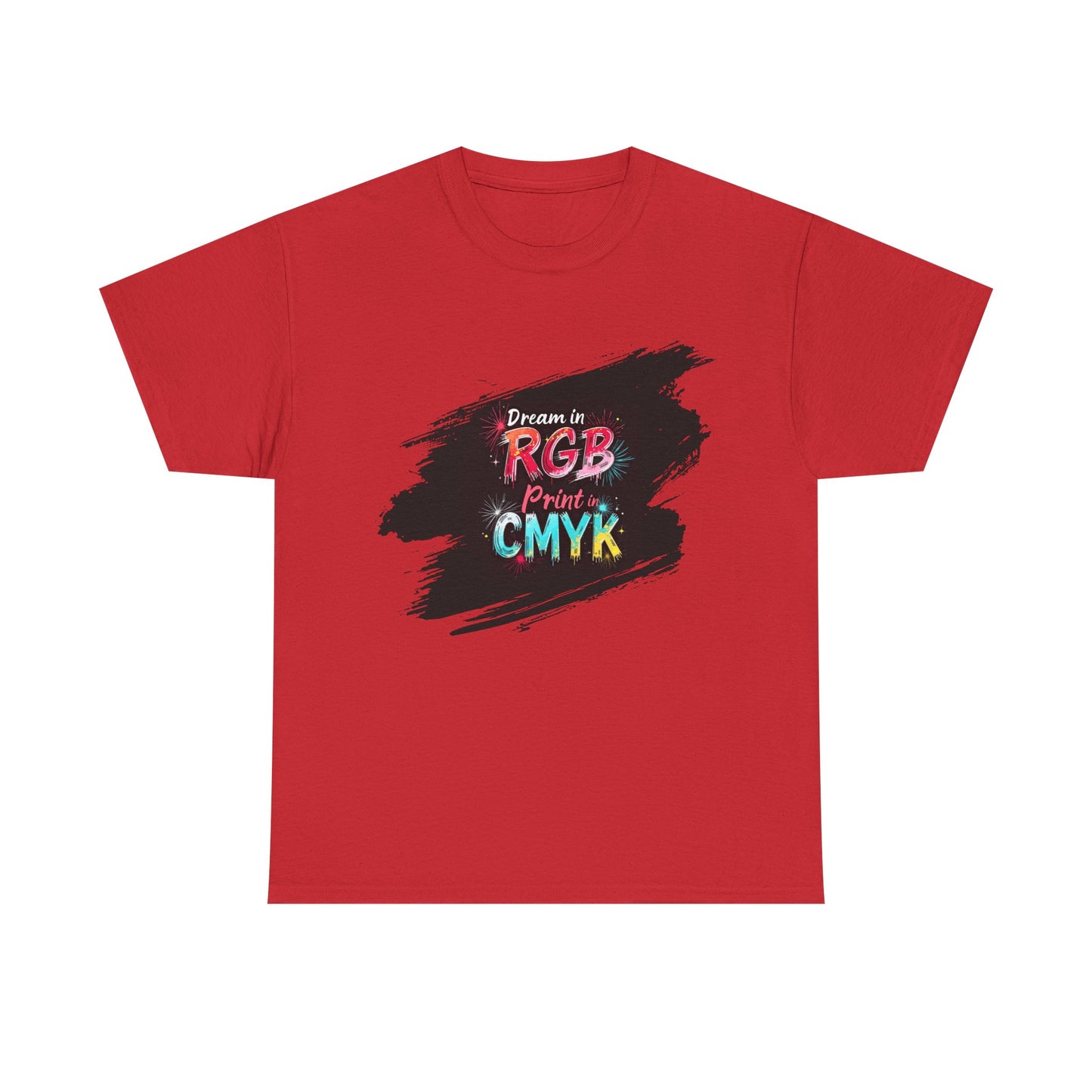 Dream in RGB, Print in CMYK – T-shirt per Veri Creativi!