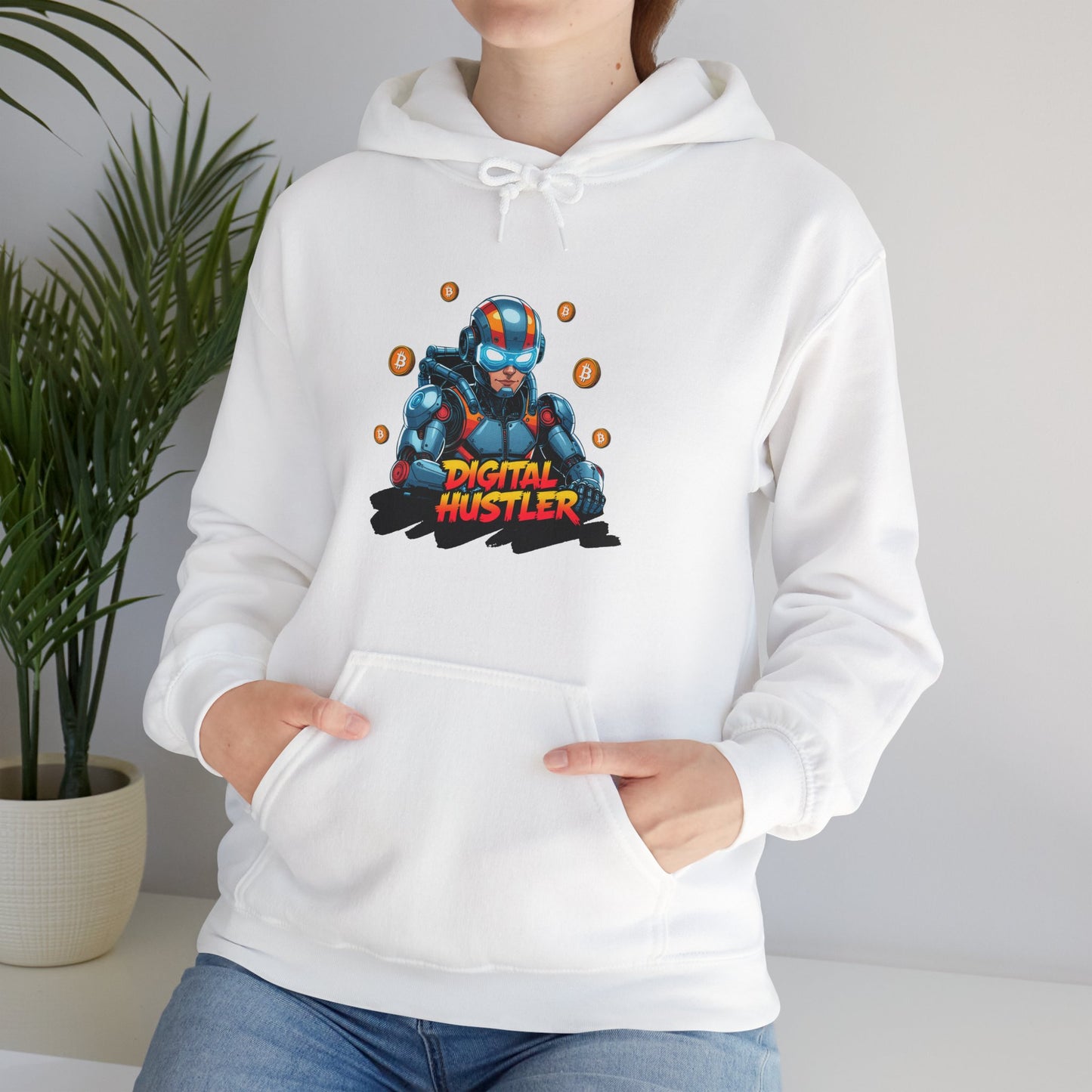 "DIGITAL HUSTLER" Felpa Unisex GuadagnaSmart