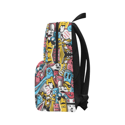 Zaino Unisex Doodle Prime – All Over Print in Nylon | Marie Luciano Design