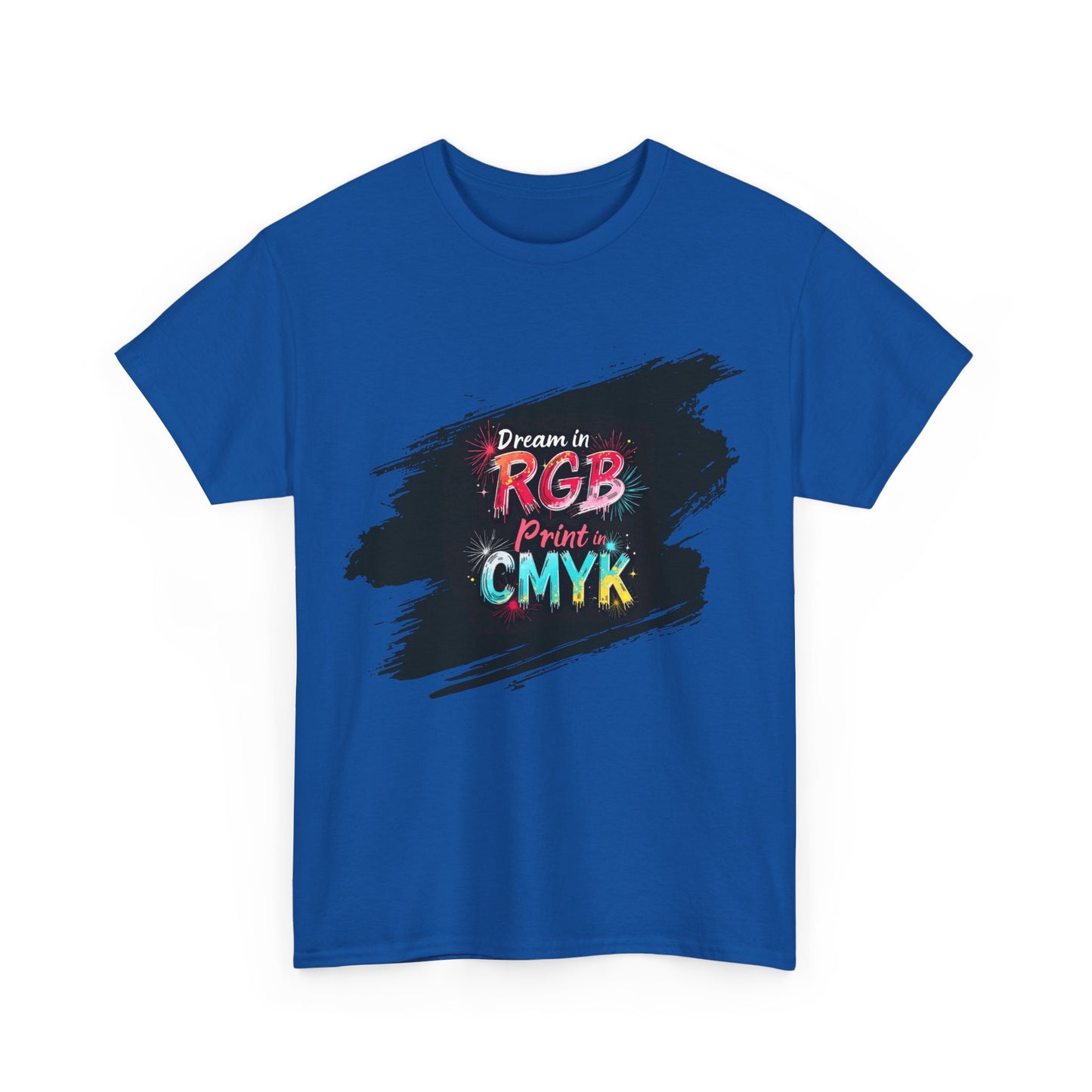 Dream in RGB, Print in CMYK – T-shirt per Veri Creativi!