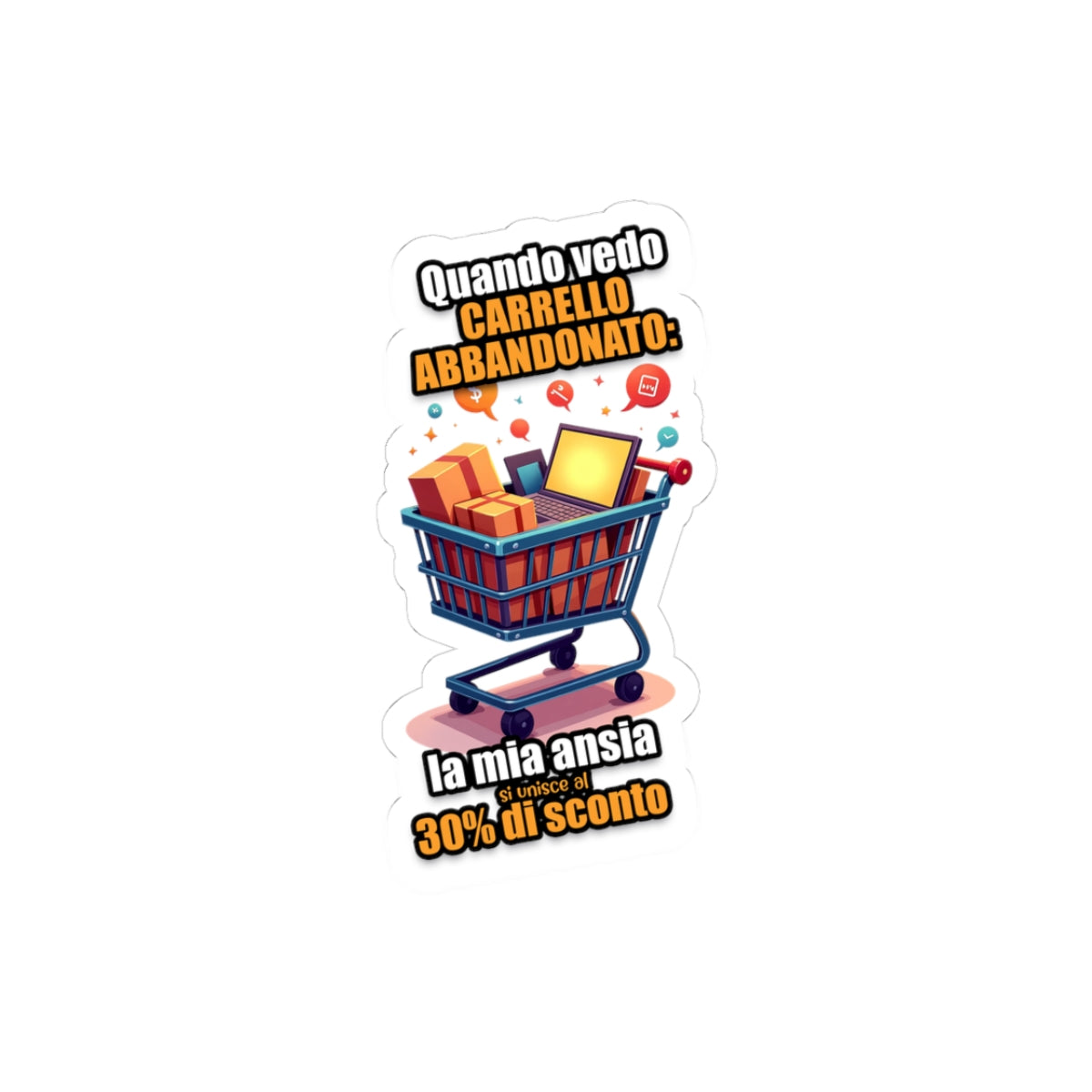 Sticker "E-Commerce Boss"